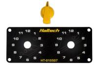 Haltech HT-010509 Haltech Dual Switch Panel Kit w/Yellow Knob