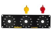 Haltech - Haltech HT-010510 Haltech Triple Switch Panel Kit w/Yellow & Red Knobs - Image 3
