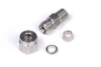 Haltech HT-010813 Haltech 1/4in Stainless Compression 1/8in NPT Thread Fitting Kit w/Nut & Ferrule