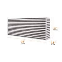 Mishimoto MMUIC-14 Mishimoto Universal Air-to-Air Intercooler Core - 20in / 7.8in / 3.5in