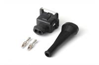 Haltech HT-030300 Haltech Bosch EV1 (Square) 2 Pin Junior Timer Female Connector Plug & Pins