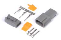 Haltech HT-031013 Haltech Matching Set of Deutsch DTM-3 Connectors 7.5 Amp Plug & Pins