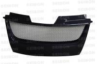 Seibon Carbon FG0607VWGTI-TD Seibon 06-08 VW Golf GTi TD Carbon Fiber Front Grill