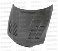 Seibon Carbon HD0105BMWE46M3-GTR Seibon 01-05 BMW E46 M3 GTR Style Carbon Fiber Hood