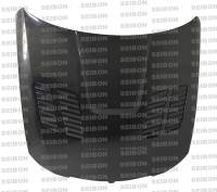 Seibon - Seibon Carbon HD0507BMWE90-GTR Seibon 05-08 BMW 3 Series 4 dr E90 (Excl M3) GTR-Style Carbon Fiber Hood - Image 2