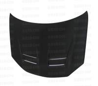 Seibon Carbon HD0607VWGTIB-DV Seibon 06-08 VW GTi Shaved DV Style Carbon Fiber Hood