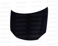 Seibon Carbon HD0607VWGTIB-OE Seibon 06-08 VW GTi Shaved OEM Carbon Fiber Hood