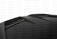 Seibon - Seibon Carbon HD1011VWGTIB-DV Seibon 10-11 VW Golf GTI 5K/MK6 DV Carbon Fiber Hood w/ Shaved Emblem - Image 7