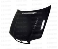 Seibon Carbon HD9902BMWE462D-OE Seibon 7/99-5/02 BMW 3 Series 2dr (E46) OEM-Style Carbon Fiber Hood
