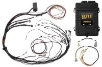 Haltech HT-150975 Haltech Elite 1500 Terminated Harness ECU Kit w/ Square EV1 Injector Connectors