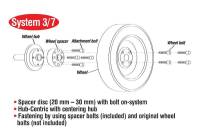 Eibach - Eibach S90-1-05-025 Eibach Pro-Spacer 5mm Spacer / Bolt Pattern 4x100 / Hub Center 56.1 for 07-13 Mini Cooper (R56/R57) - Fits select 2007-2022 Mini models - Image 7