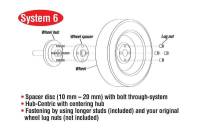Eibach - Eibach S90-2-15-013 Eibach Pro-Spacer System 15mm Spacer / 5x112 Bolt Pattern / Hub Center 57 - Fits select 1992-2018 Volkswagen models - Image 2