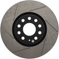 Stoptech 126.33098SR StopTech Power Slot 06-10 Audi A3 / 08-10 TT / 06-09 VW GTI Mlk V/Passat Right Front Slotted Rotor