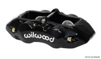 Wilwood 120-10526-BK Wilwood Caliper-D8-4 Rear Black 1.38in Pistons 1.25in Disc