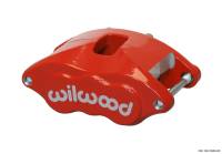 Wilwood 120-10936-RD Wilwood Caliper-D52-Red 2.00/2.00in Pistons 1.28in Disc