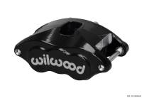 Wilwood 120-10938-BK Wilwood Caliper-D52-Black Pwdr 1.25/1.25in Pistons 1.28in Disc