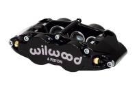 Wilwood 120-11778-BK Wilwood Caliper-Narrow Superlite 6R-RH - Black 1.62/1.12/1.12in Pistons 1.25in Disc