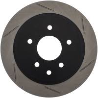 Stoptech 126.42077SL StopTech Power Slot 03-05 350Z / 03-04 G35 / 03-05 G35X SportStop Slotted Rear Left Rotor
