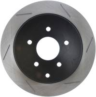 Stoptech 126.42078SL StopTech Power Slot 03-09 Infiniti FX35/FX45/Nissan Murano SportStop Slotted Left Right Rotor