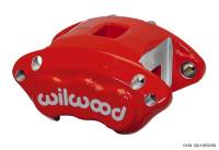Wilwood 120-11870-RD Wilwood Caliper-D154-Red 2.50in Piston 1.04in Disc