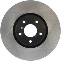 Stoptech 126.42095SL StopTech Power Slot 07-08 Infiniti G35 2WD / 08 G37 Coupe SportStop Slotted Front Left Rotor