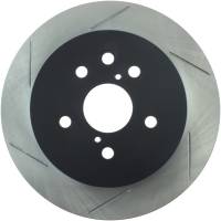 Stoptech 126.44141SR StopTech Power Slot 06-09 Lexus GS Series / 06-10 IS350 Rear Right Slotted Rotor