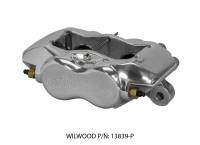 Wilwood 120-13839-P Wilwood Caliper-Forged Dynalite Polished 1.38in Pistons .81in Disc