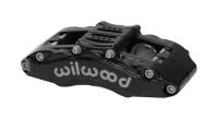 Wilwood 120-14851-BK Wilwood Caliper - AT6 Lug Mount Black 1.75in/1.38in/1.38in Piston .75in Rotor - Left Side