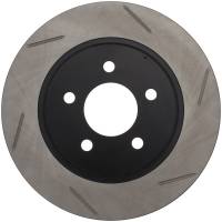 Stoptech 126.61087SL StopTech Power Slot 05-10 Mustang V6/4.0L / GT V8-4.6L Rear Left Slotted Rotor