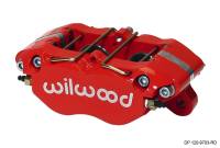 Wilwood 120-9703-RD Wilwood Caliper-Dynapro 5.25in Mount - Red 1.38in Pistons .81in Disc