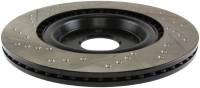 Stoptech 127.33137L StopTech Slotted & Drilled Sport Brake Rotor