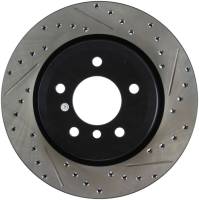 Stoptech - Stoptech 127.34080L StopTech 06 BMW 330 / 07-09 BMW 335 Slotted & Drilled Left Rear Rotor - Image 3