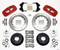 Wilwood 140-10641-R Wilwood AERO6 Front Hub Kit 14.00-Red WWE ProSpindle
