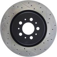 Stoptech 127.39036L StopTech Slotted & Drilled Sport Brake Rotor