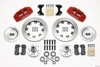 Wilwood 140-10741-R Wilwood Dynapro 6 Front Hub Kit 12.19in Red WWE ProSpindle