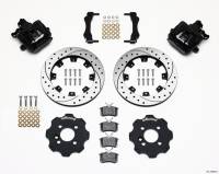 Wilwood 140-10885-D Wilwood Combination Parking Brake Rear Kit 11.75in Drilled Mini Cooper