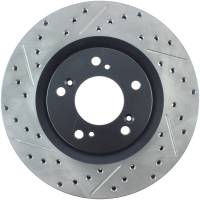 Stoptech - Stoptech 127.40048R StopTech 00-09 S2000 Slotted & Drilled Right Front Rotor - Image 2