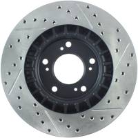 Stoptech - Stoptech 127.40048R StopTech 00-09 S2000 Slotted & Drilled Right Front Rotor - Image 3
