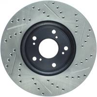 Stoptech - Stoptech 127.40086R StopTech Slotted & Drilled Sport Brake Rotor Front Right 13 Honda Accord Sport - Image 6