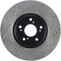 Stoptech - Stoptech 127.40086R StopTech Slotted & Drilled Sport Brake Rotor Front Right 13 Honda Accord Sport - Image 7