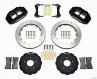 Wilwood 140-10968 Wilwood Narrow Superlite 6R Front Hat Kit 13.06in Backdraft Cobra (BMW E36 Based)