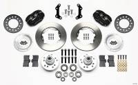 Wilwood 140-11021 Wilwood Forged Dynalite Front Kit 11.00in 70-72 CDP B & E Body-Disc