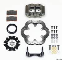 Wilwood 140-11206 Wilwood Billet Narrow Dynalite Radial Mount Rear Inboard Sprint Kit 10.50in SuperAlloy Vented Rotor