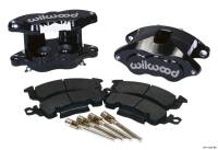Wilwood 140-11292-BK Wilwood D52 Rear Caliper Kit - Black Powder 1.25 / 1.25in Piston 1.28in Rotor