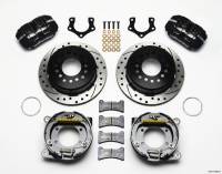Wilwood 140-11386-D Wilwood Dynapro Low-Profile 11.00in P-Brake Kit Drilled Mopar/Dana 2.50in Off w/Snap Ring Bearing