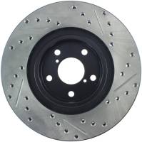 Stoptech - Stoptech 127.47012R StopTech Slotted & Drilled Sport Brake Rotor - Image 3