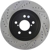Stoptech - Stoptech 127.47021R StopTech Slotted & Drilled Sport Brake Rotor - Image 3