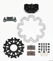 Wilwood 140-11774 Wilwood GP320 Right Rear Kit SA Rotor 10.50in SuperAlloy Solid Rotor