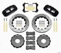 Wilwood 140-11974-D Wilwood AERO6 Front Hat Kit 14.00 Drilled 99-06 BMW E46