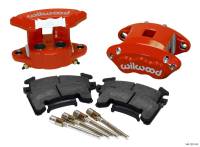 Wilwood 140-12101-R Wilwood D154 Rear Caliper Kit - Red 1.12 / 1.12in Piston 1.04in Rotor